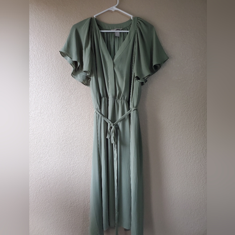 H&M Green Dress